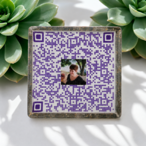 Small square plaque