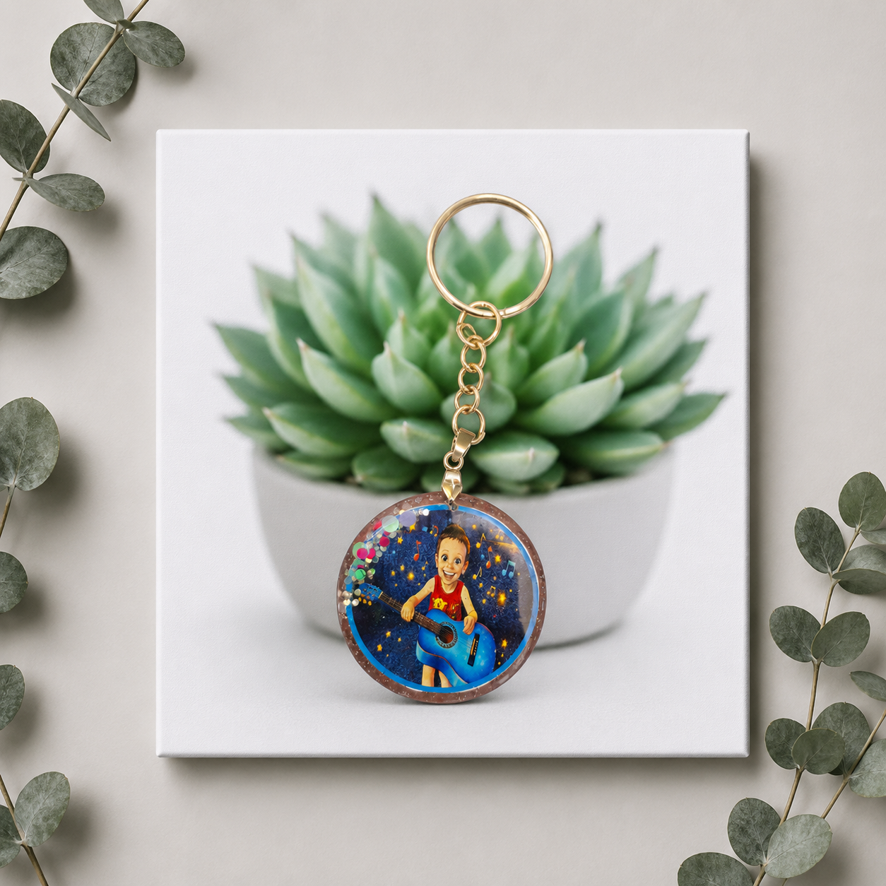 Round Keychain - Image 2