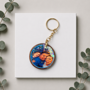 Round Keychain