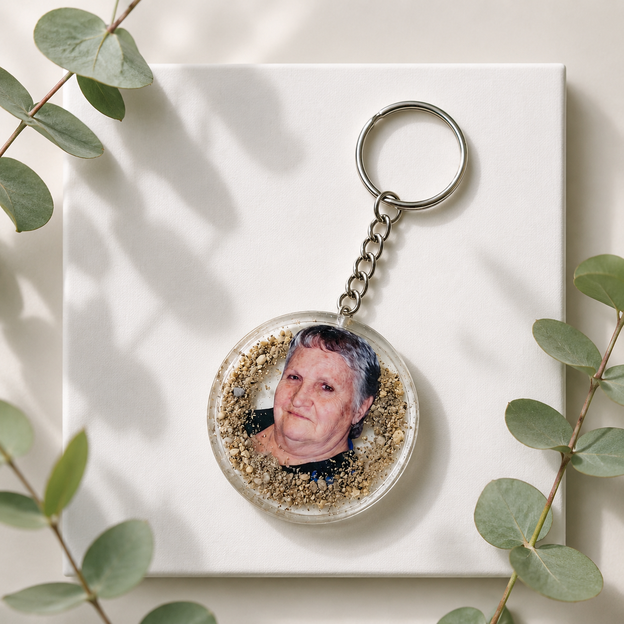 Round Keychain