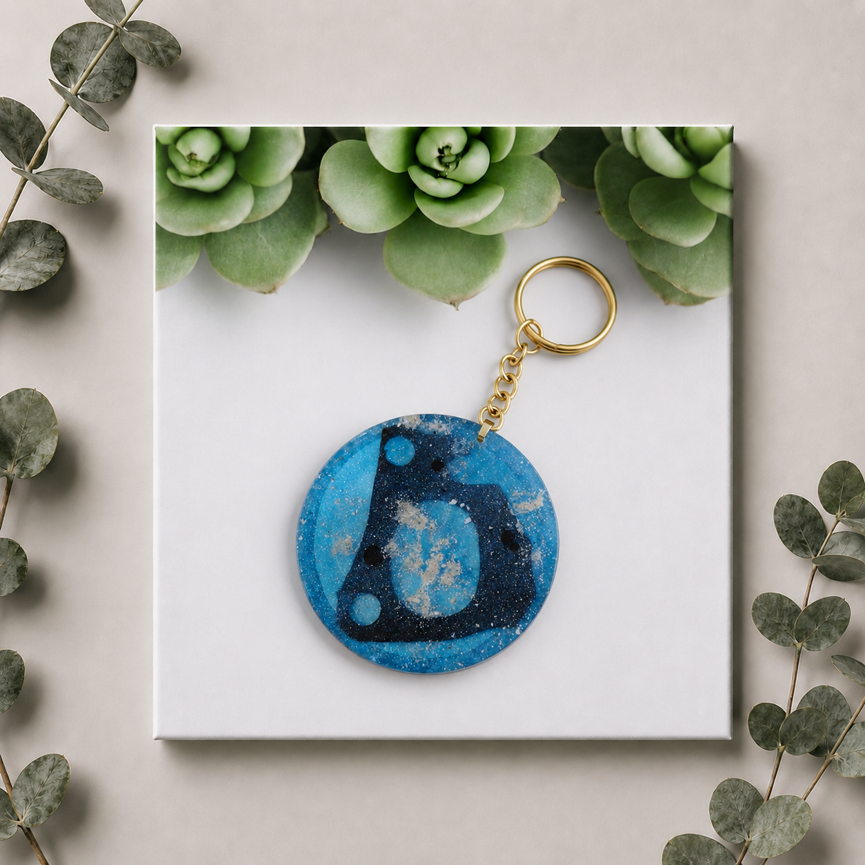 Single Coaster with personal items and QR - Image 3