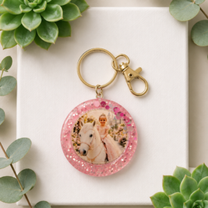 Personalized children's name tag.